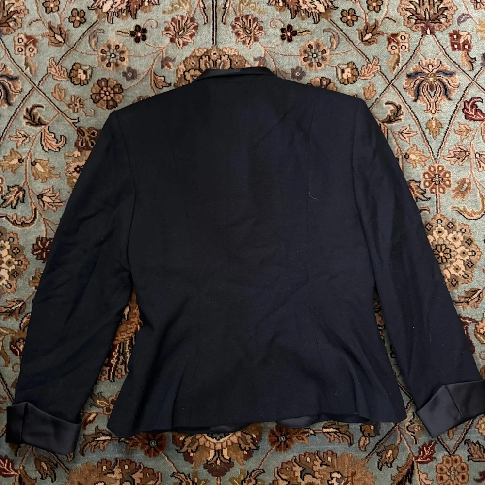 Vintage 90s Christian Dior Wool Skirt Suit Set